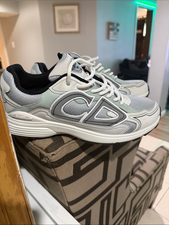 Dior Other - Dior Men’s Mint Green & Gray B22 Low-Top Sneakers